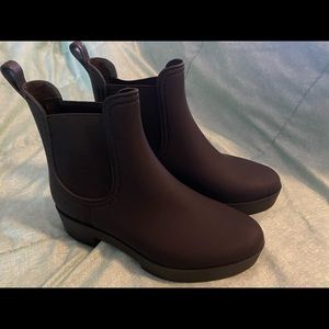 Jeffrey Campbell Matte Black Boots